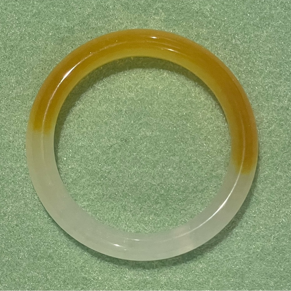 Jade Bangle Bracelet - Picture 2 of 7